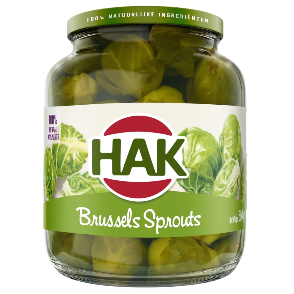HAK Brussels Sprouts 680g