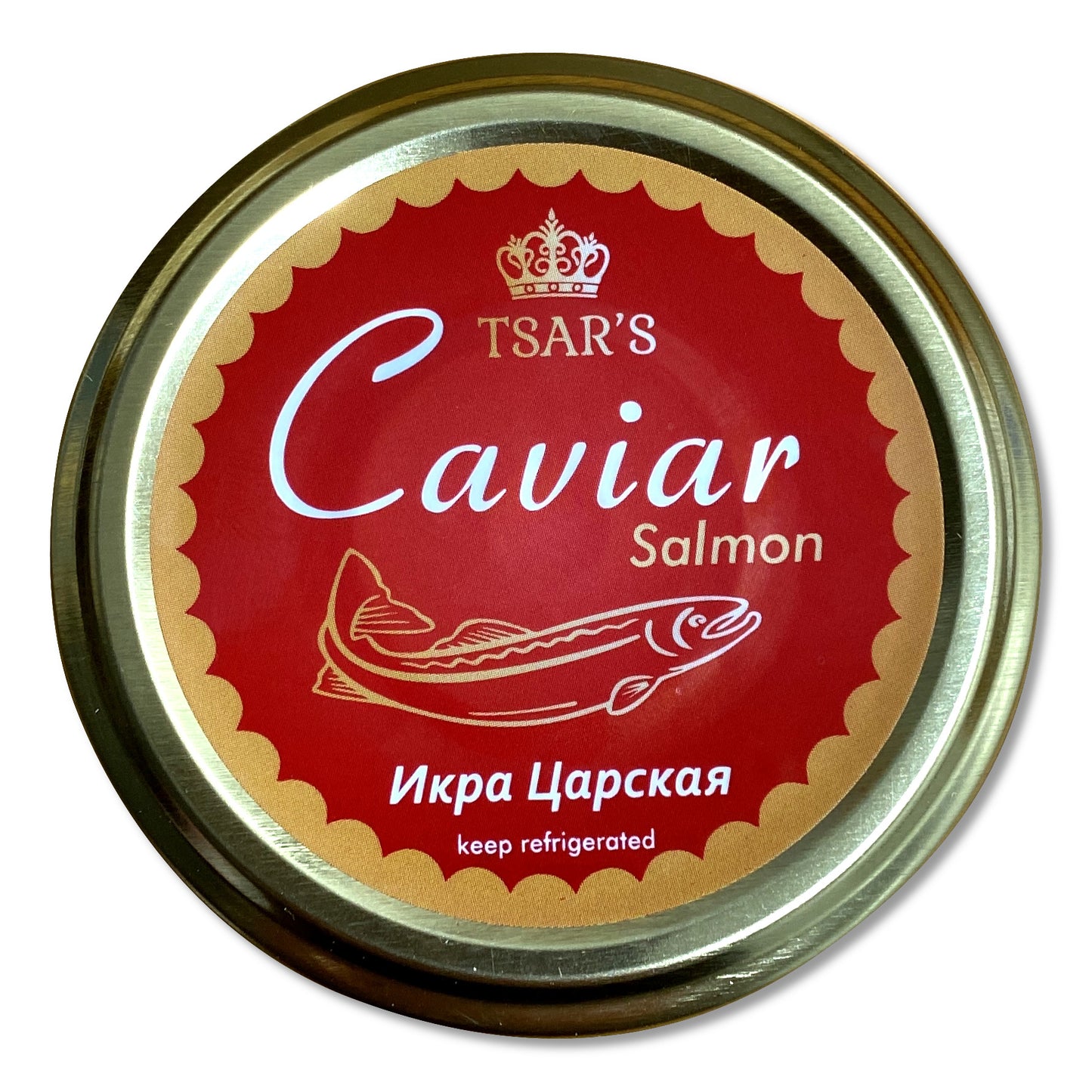 Caviar - Tsar's Premium Salmon Caviar 250g