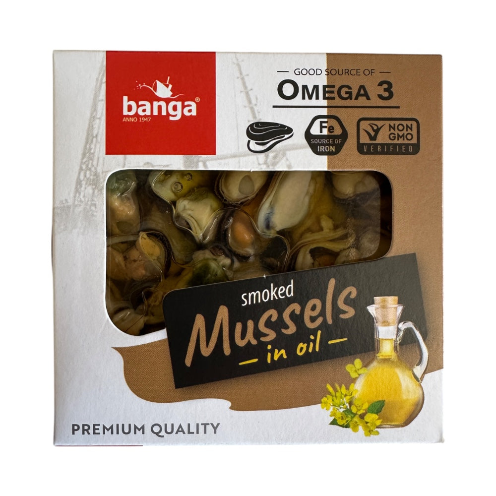 Banga Mussels in Oil 120g