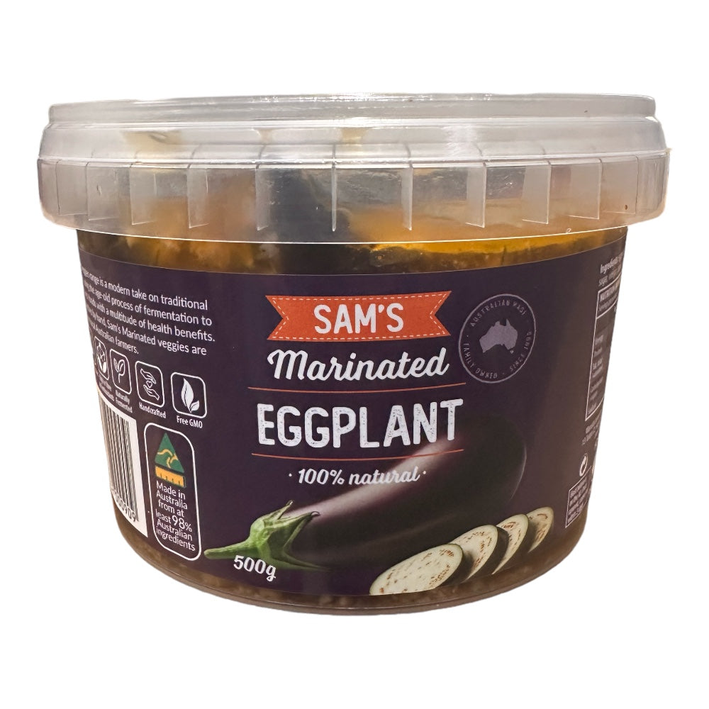 Sam's Marinated Eggplant 500g