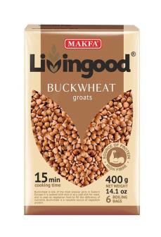 Livingood Buckwheat Groats, 400g