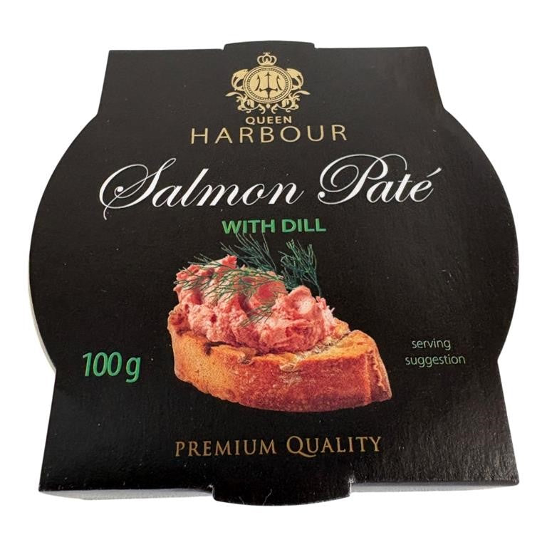 Queen Harbour Salmon Pate' with Dill 100g