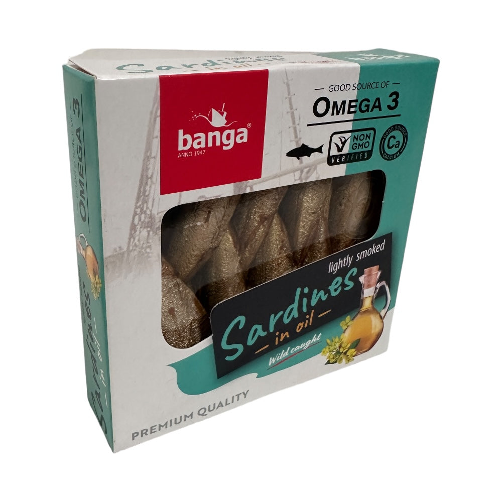 Banga Sardines in Oil Lightly Salted 120g