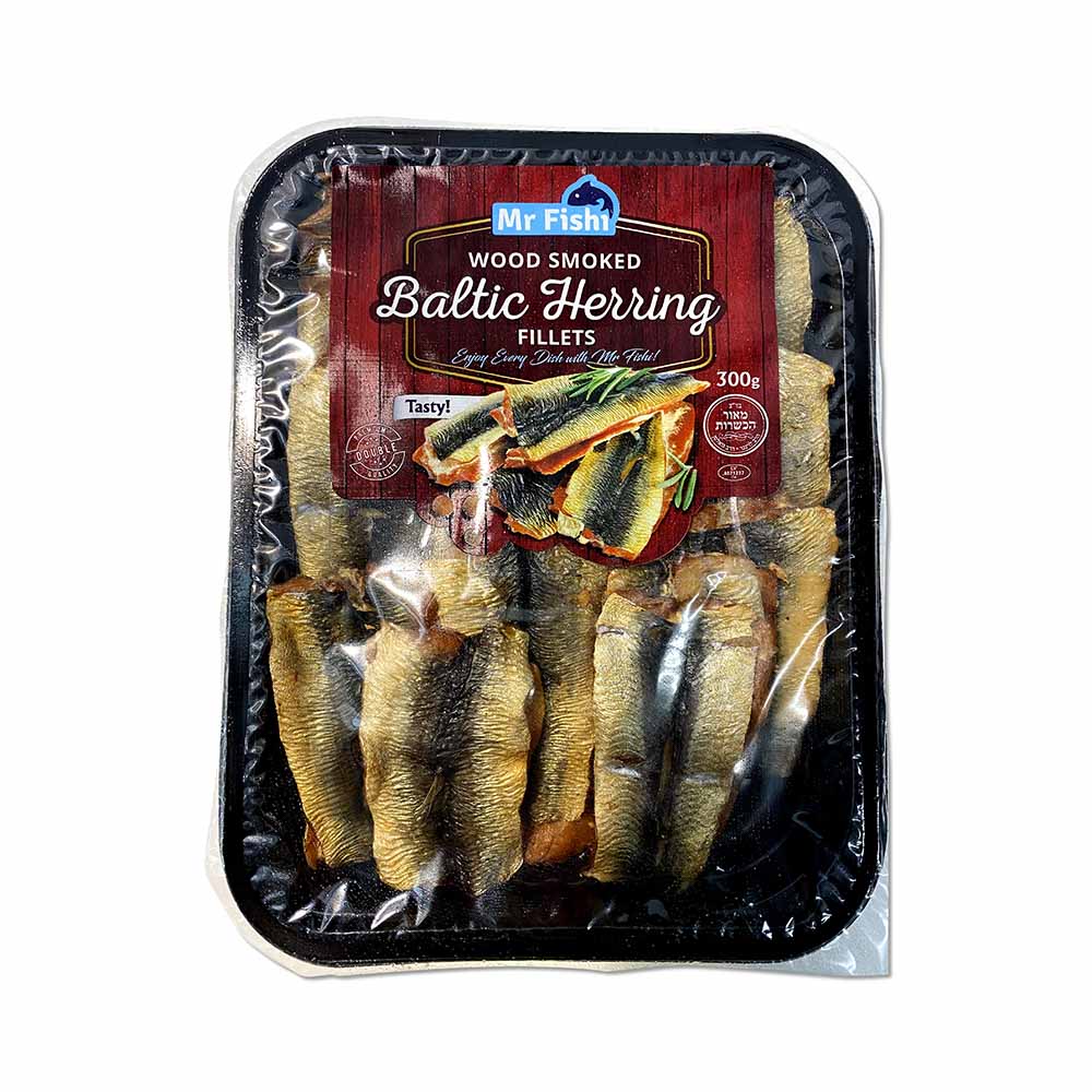 Mr Fishi Smoked Baltic Herring Fillets 300g