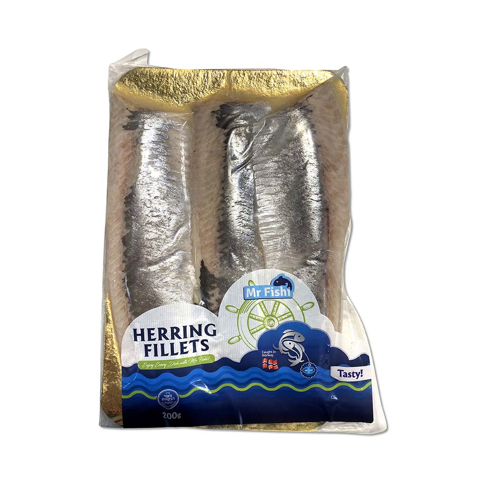 Mr Fishi Lightly Salted Herring Fillets 200g