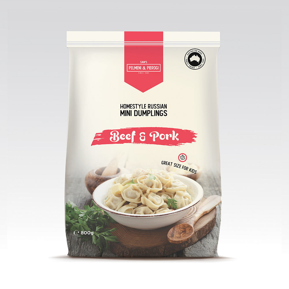 Sam's Mini Pelmeni with Pork & Beef 800g