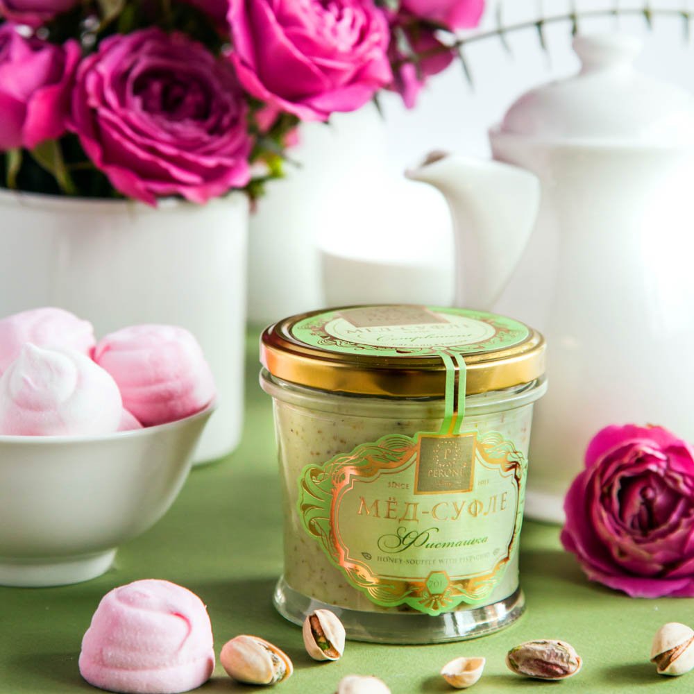Peroni Honey-Souffle with Pistachios 250g