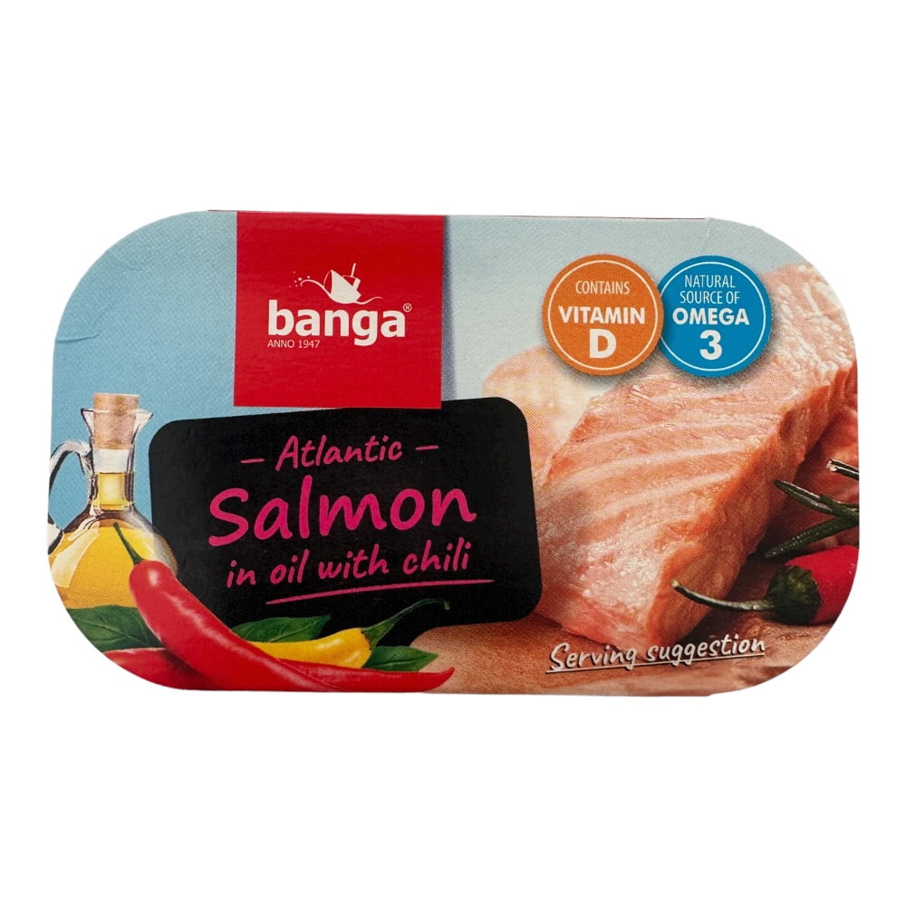 Banga Atlantic Salmon with Chilli 120g