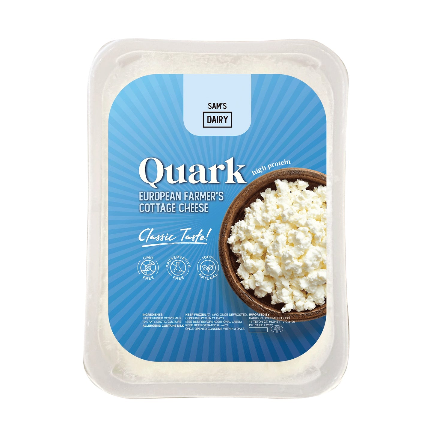 Sam's Quark Cheese 600g