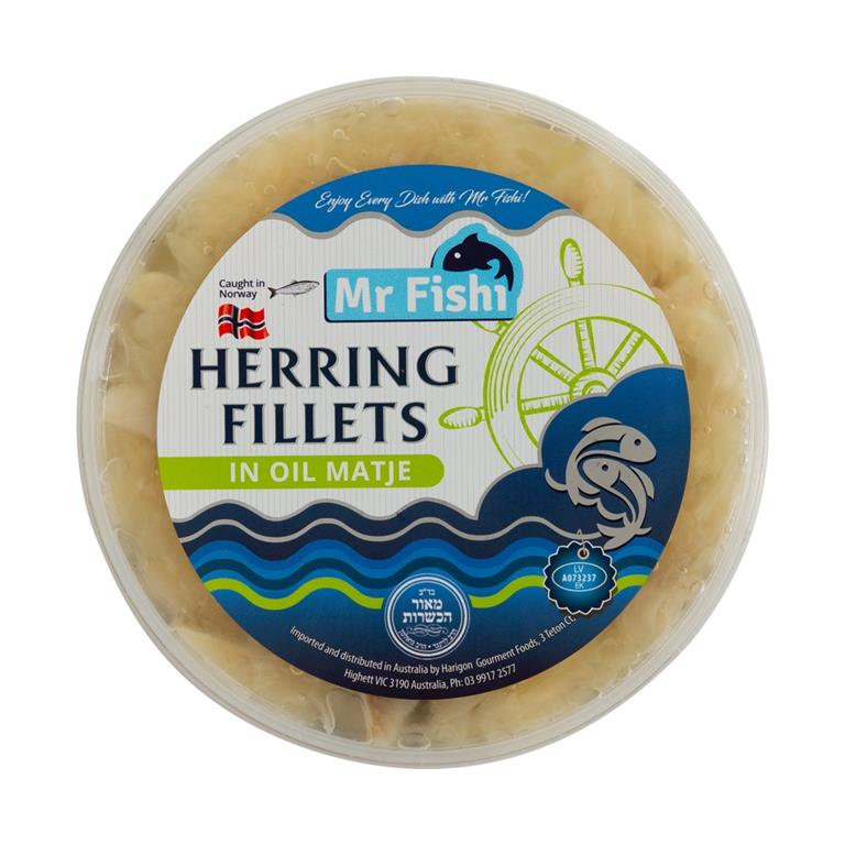 Mr Fishi Herring Fillets 500g