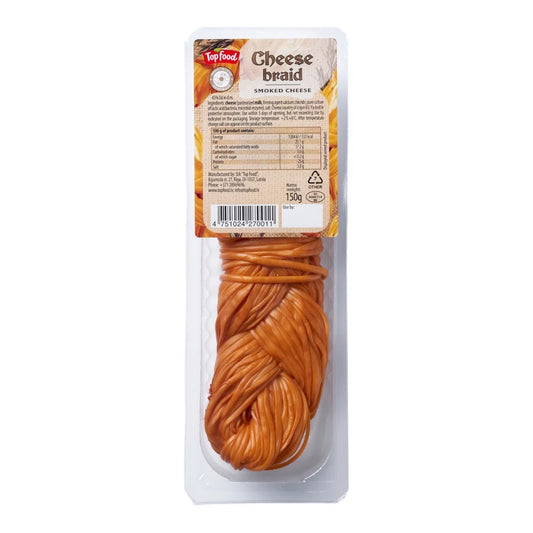 Top Food Cheese Braids Smoked, 150g