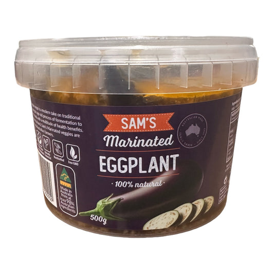 Sam's Marinated Eggplant 500g