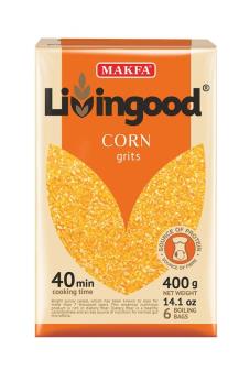 Livingood Corn Grits, 400g