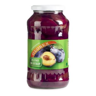 Globex Plums in Syrup 720ml