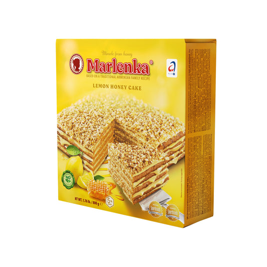 Marlenka Honey Cake Lemon 800g