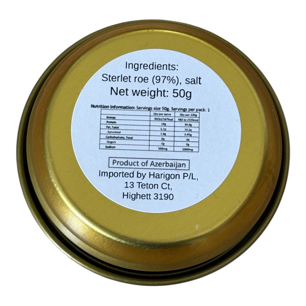 Tsar's Caviar, Sterlet 50g