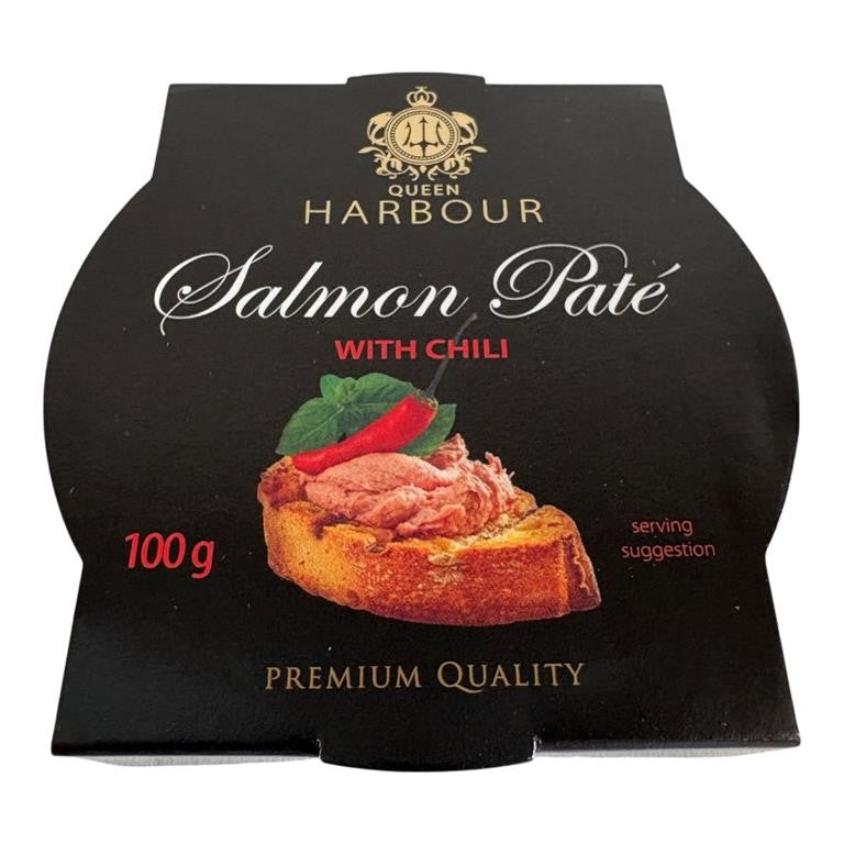 Queen Harbour Salmon Pate' with Chilli 100g