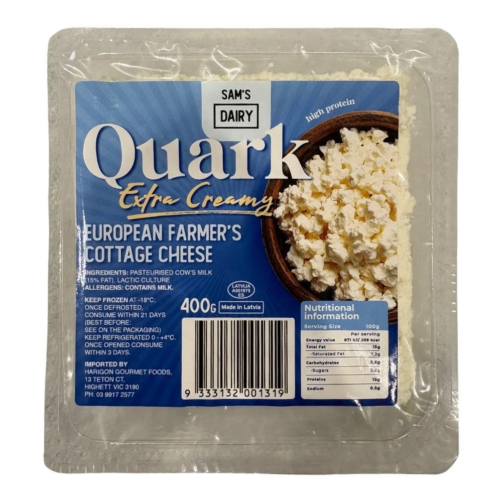 Sam's European Quark Cottage Cheese Extra Creamy 400g