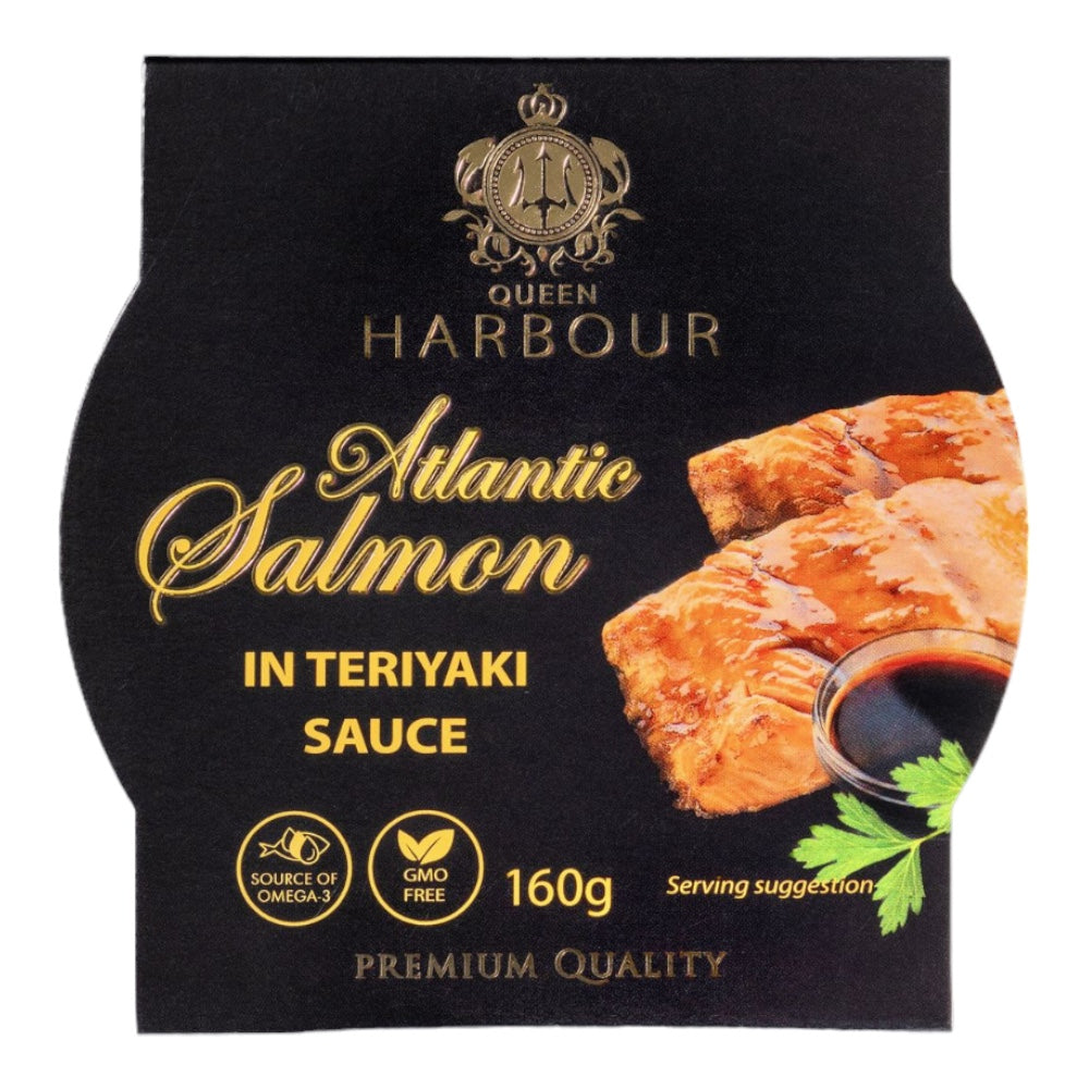 Queen Harbour Atlantic Salmon in Teriyaki 160g