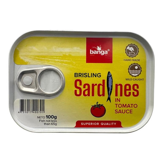 Banga Brisling Sardines in Tomato 100g