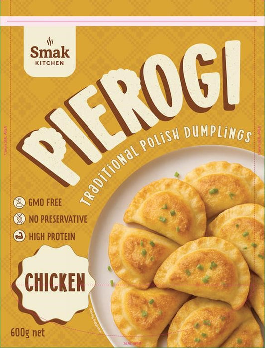 Smak Kitchen Chicken Pierogi Dumplings 600g