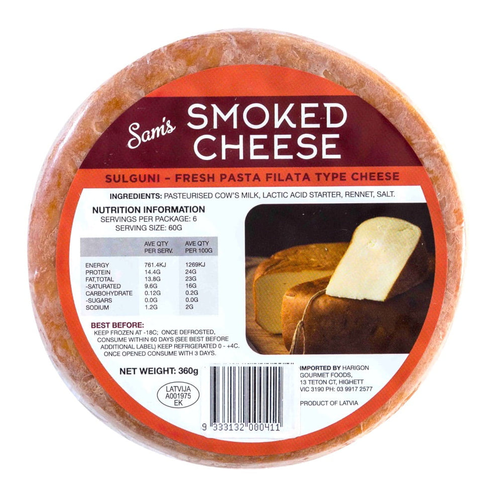 Sam's Smoked Cheese 360g – Harigon Gourmet Foods