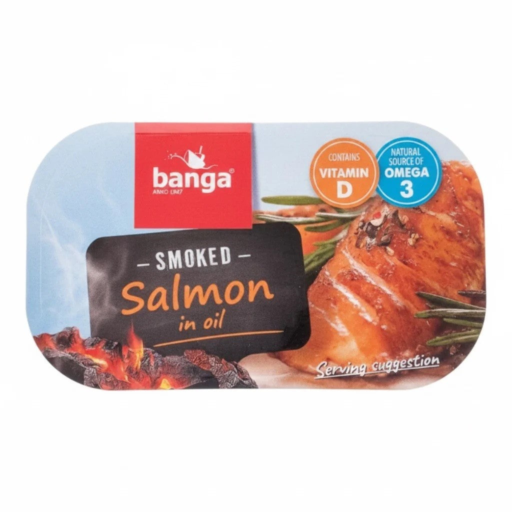 Banga Smoked Salmon in Oil 120g