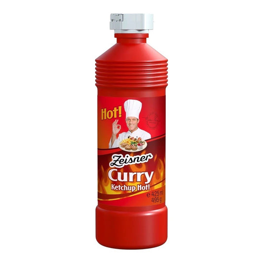 Zeisner Hot Curry Ketchup 425ml