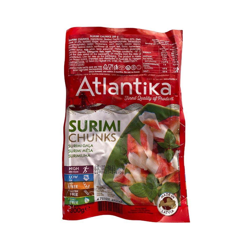 Atlantika Surimi Crab Meat 300g