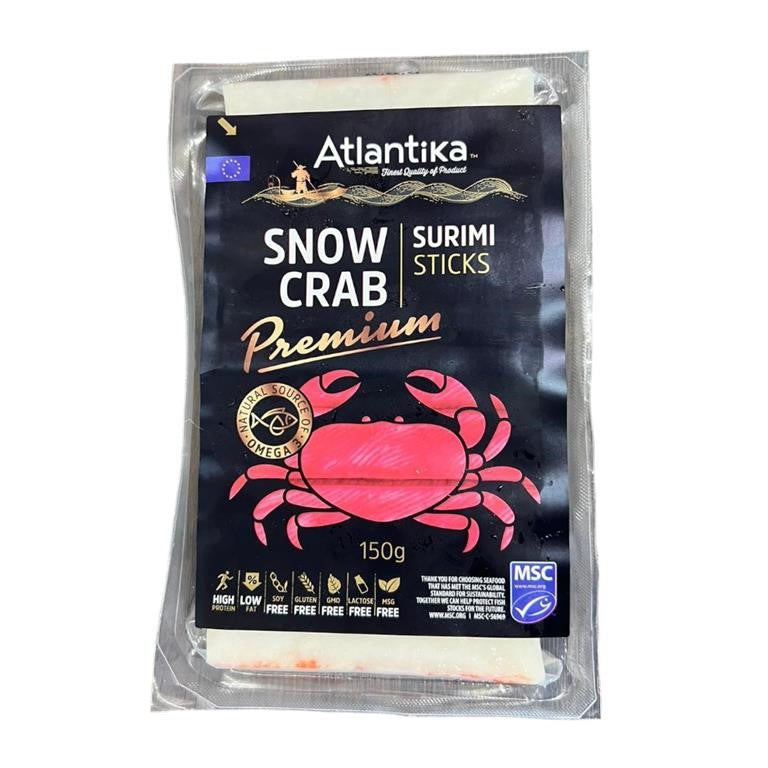 Atlantika Surimi Snow Crab Sticks 150g