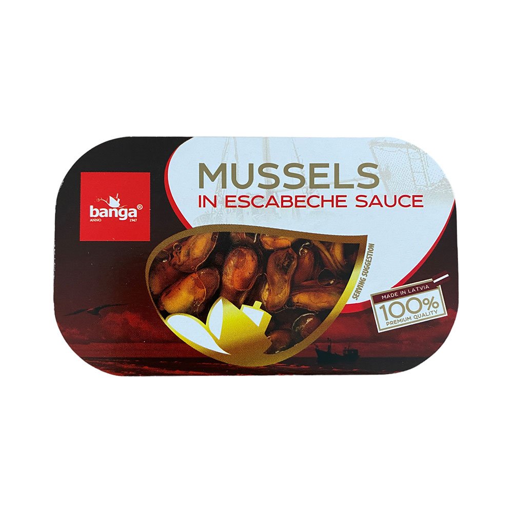 Banga Mussels in Escabeche sauce 120g