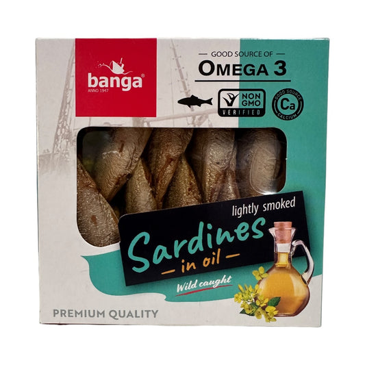 Banga Sardines in Oil Lightly Salted 120g