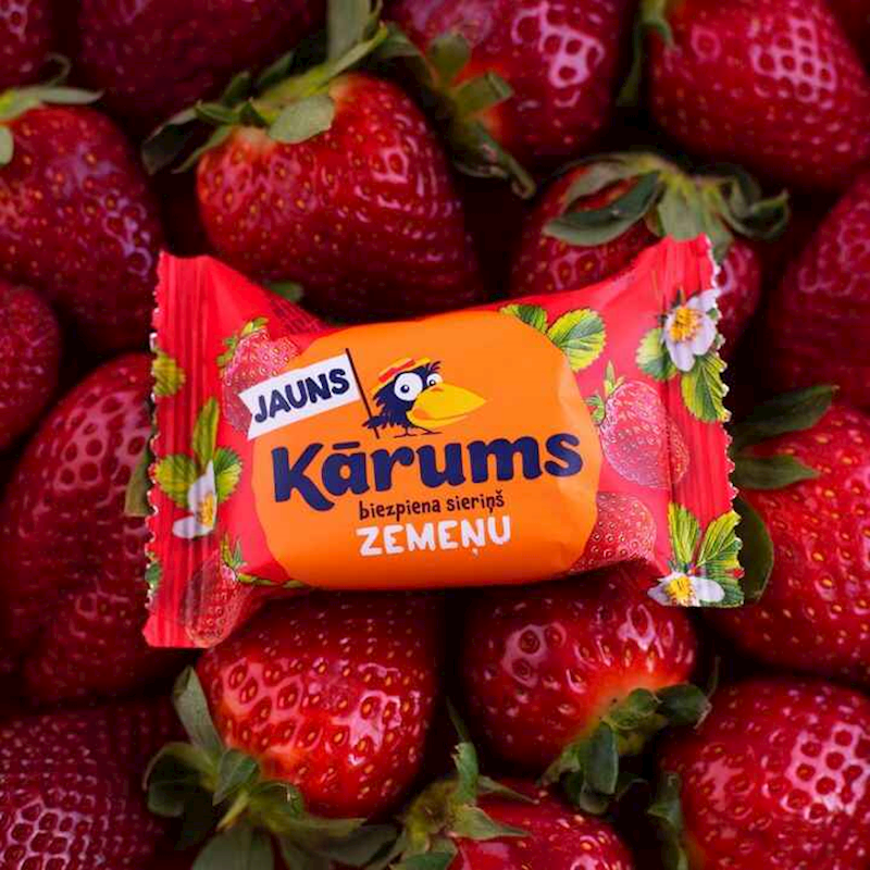 Karums Strawberry Cheesecakes BOX OF 65