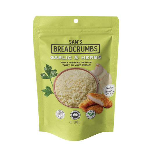 Sam's Garlic & Herb Breadcrumbs