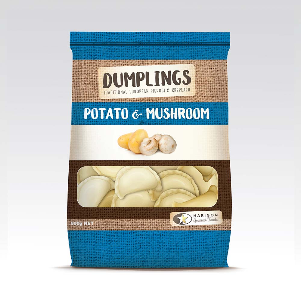 HGF Dumplings with Potato Mushroom 600g