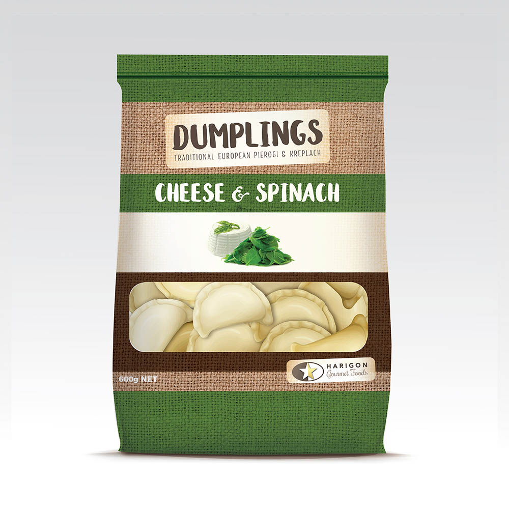 HGF Dumplings with Ricotta Spinach  600g