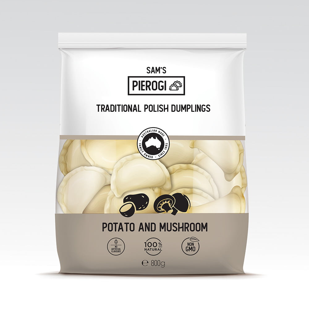 Sam's Pierogi with Potato Mushroom 800g