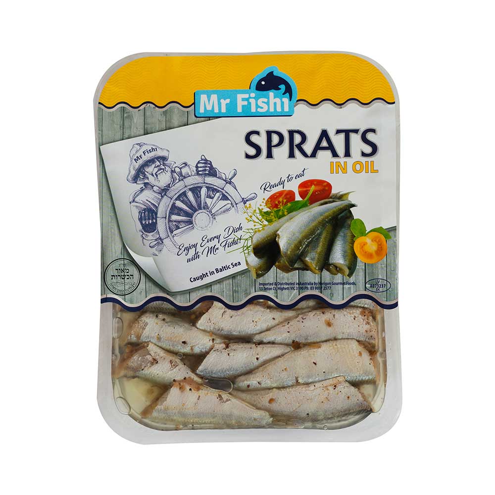 Mr Fishi Sprats in oil 250g
