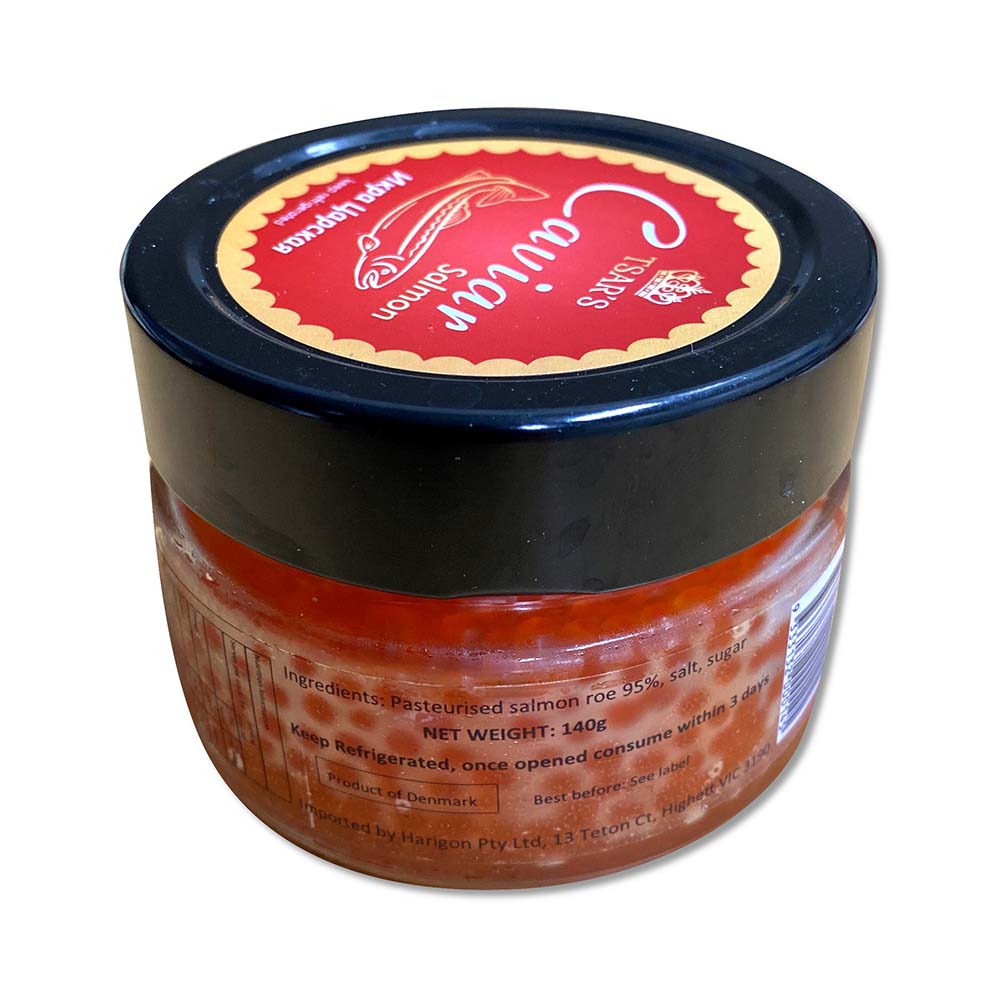 Caviar - Tsar's Premium Salmon Caviar 140g
