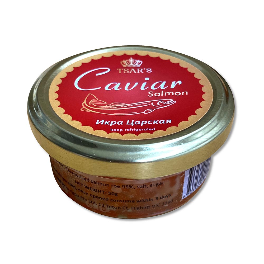Caviar - 2. Tsar's Salmon Caviar 50g