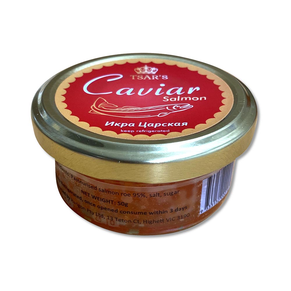 Caviar - 2. Tsar's Salmon Caviar 50g